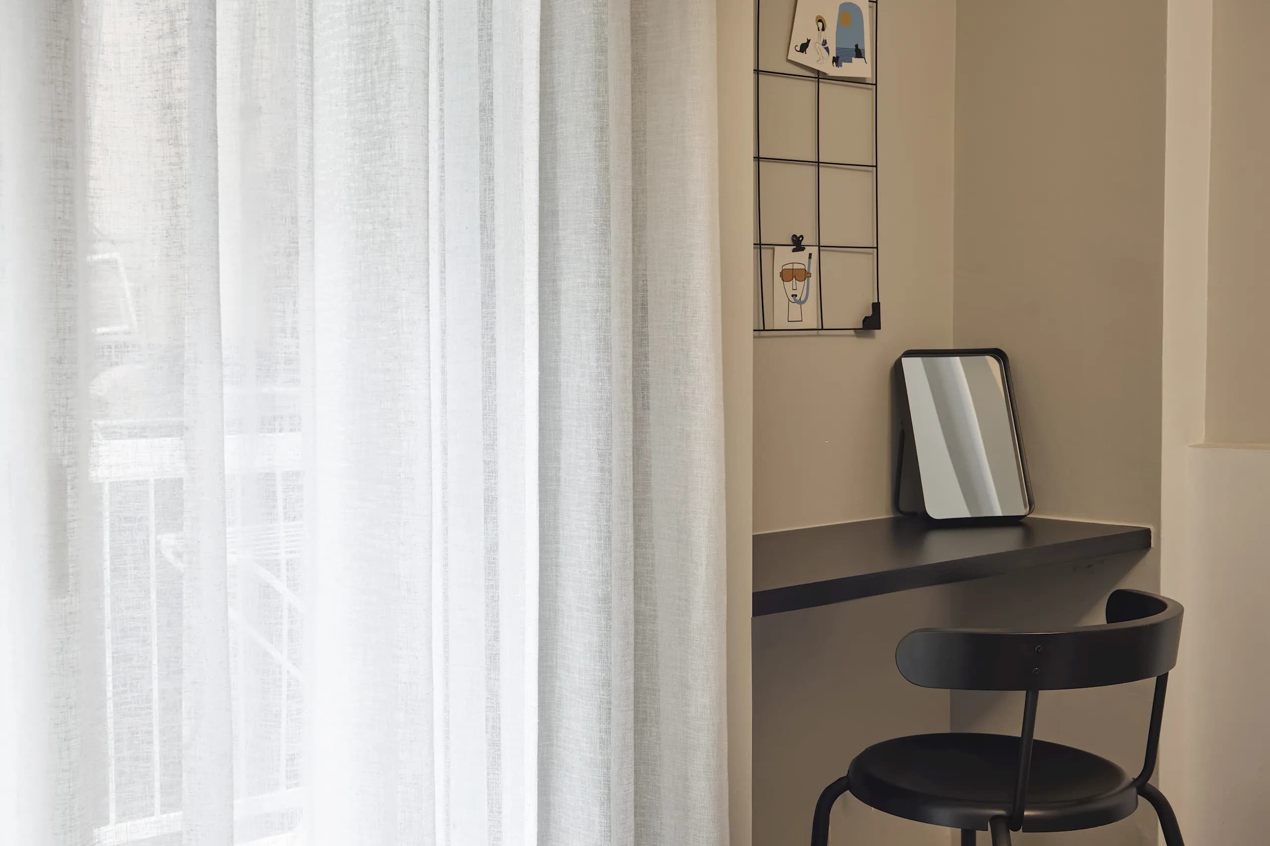 Your office for the month. Fast WiFi, natural light, zero distractions.